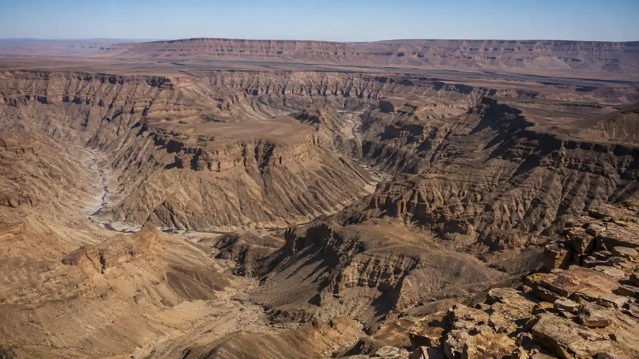 Fish River Canyon: el segundo cañón más grande del mundo en el sur de Namibia